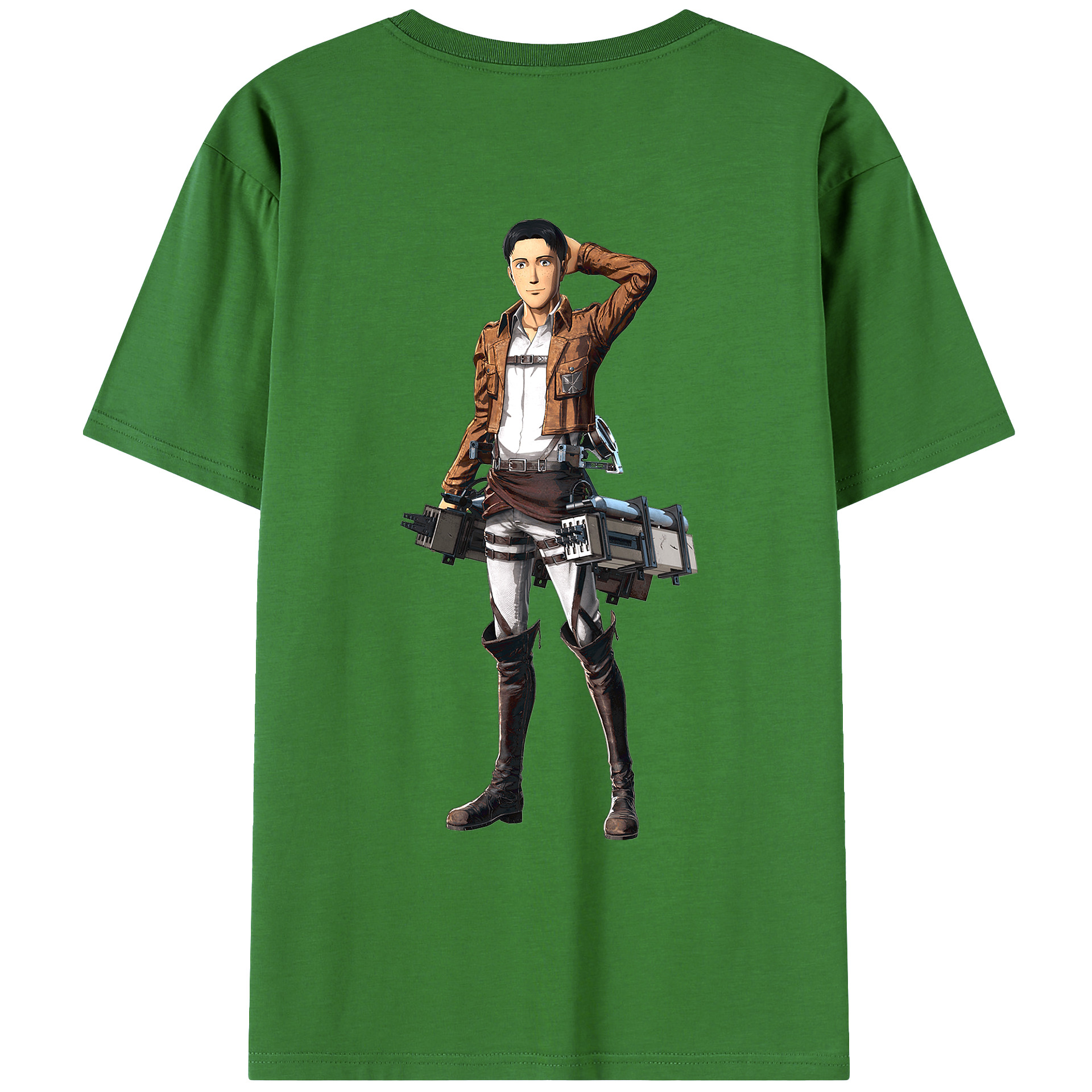 （画像用） 進撃の巨人 Attack on Titan レディース半袖Tシャツ(バックプリント)